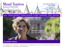 Tablet Screenshot of maudtouitou.com